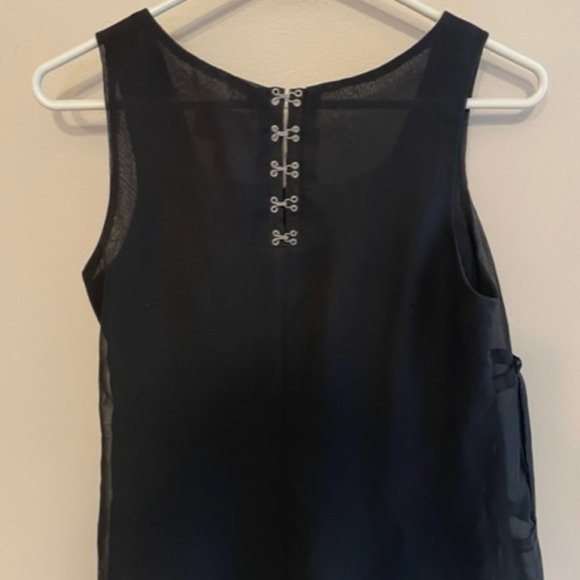 Laundry By Shelli Segal -  black top - Picture 4 of 4